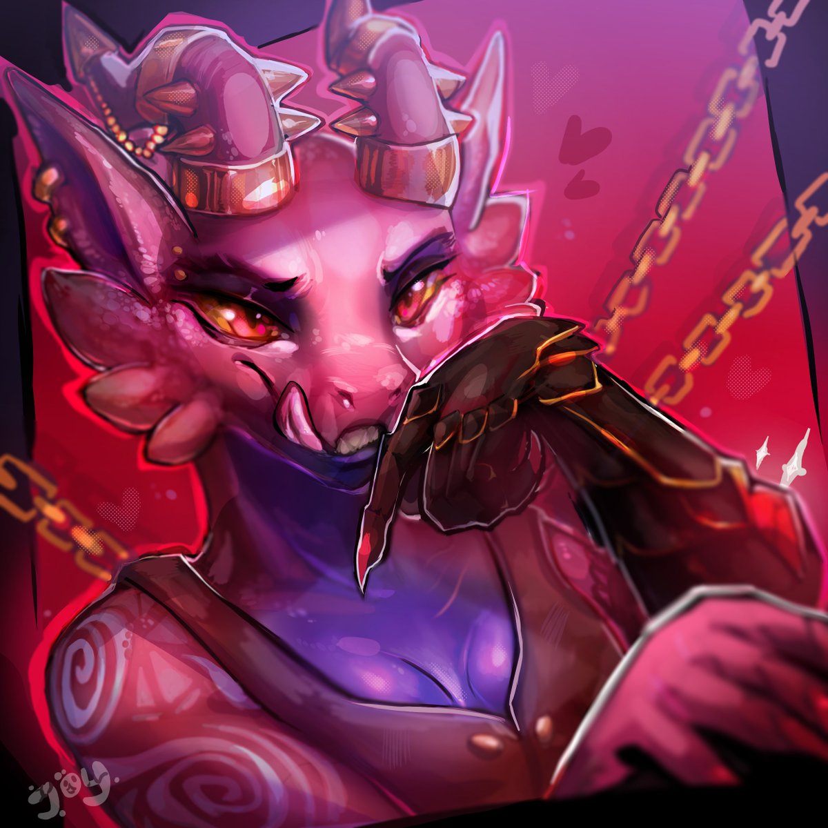 Don't worry   she don't bite
commission for <a href="/IIIAtlasIII/">Atlas (comms closed)</a>