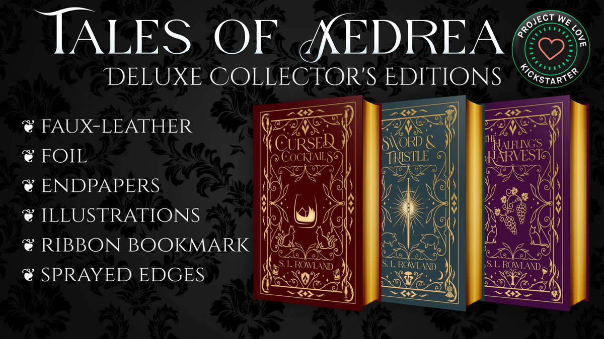 Excited to finally announce that Tales of Aedrea will be getting deluxe special editions. kickstarter.com/projects/slrow…