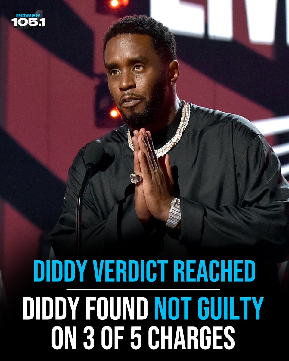 A mixed verdict has been reached in the Sean “Diddy” Combs sex crimes trial in New York City. He has been found guilty on two counts in his sex crimes trial in New York City.

Diddy was found not guilty of racketeering and sex trafficking, the most serious charges. Combs was