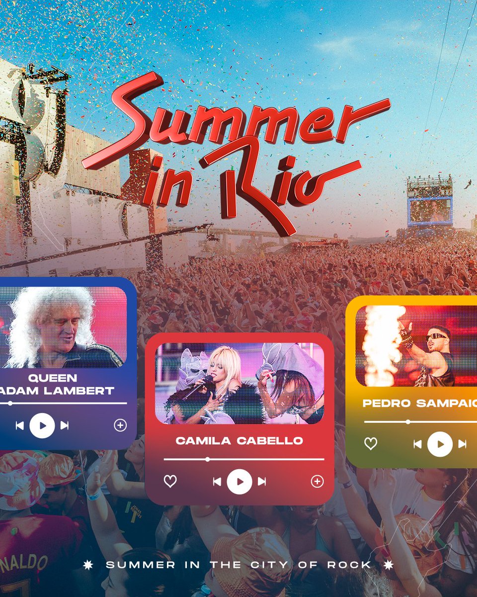 rockinriolisboa's tweet photo. 🌞 Summer in Rio já está on! 🎶
A playlist oficial de verão do Rock in Rio Lisboa está pronta!
👉 Que música tocada nos palcos do Rock in Rio Lisboa não pode faltar?
Playlist já disponível: https://t.co/NbQQB8gKdL
#RockinRioLisboa2026 #1YearToGo #Lisboa https://t.co/HMtVYoioXU