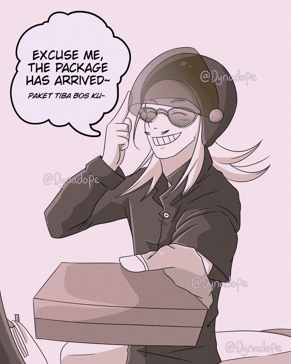 Permisi, paket mas~ Your package is here 📦🛵💛🖤

Erasermic local part... I forgot 😭🙏🏼Continue from erasermic sarung art 👍🏼

#Erasermic #ErasermicLokal #Aizawa #Presentmic