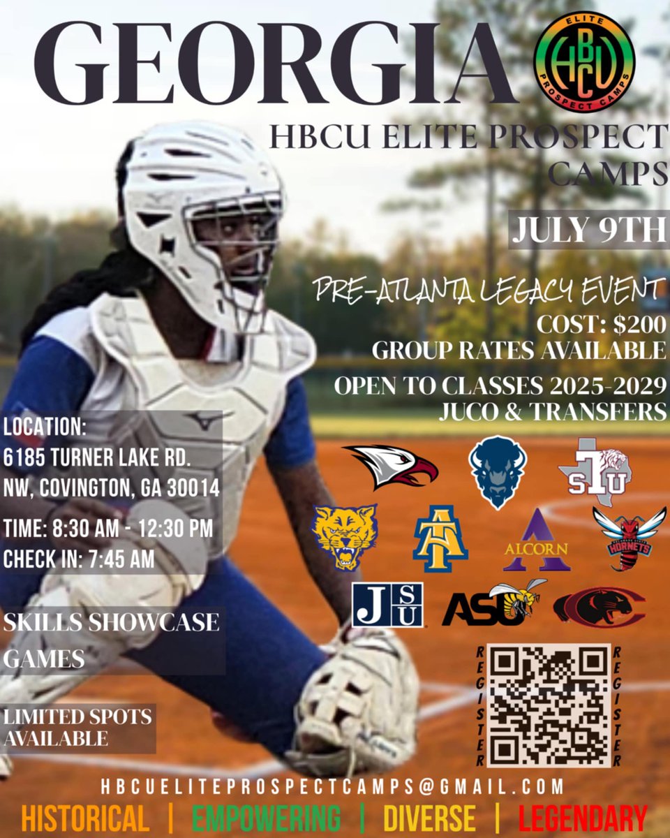 HBCU PROSPECT CAMP - PRE ATLANTA LEGACY SHOWCASE …. Just added FAMU!