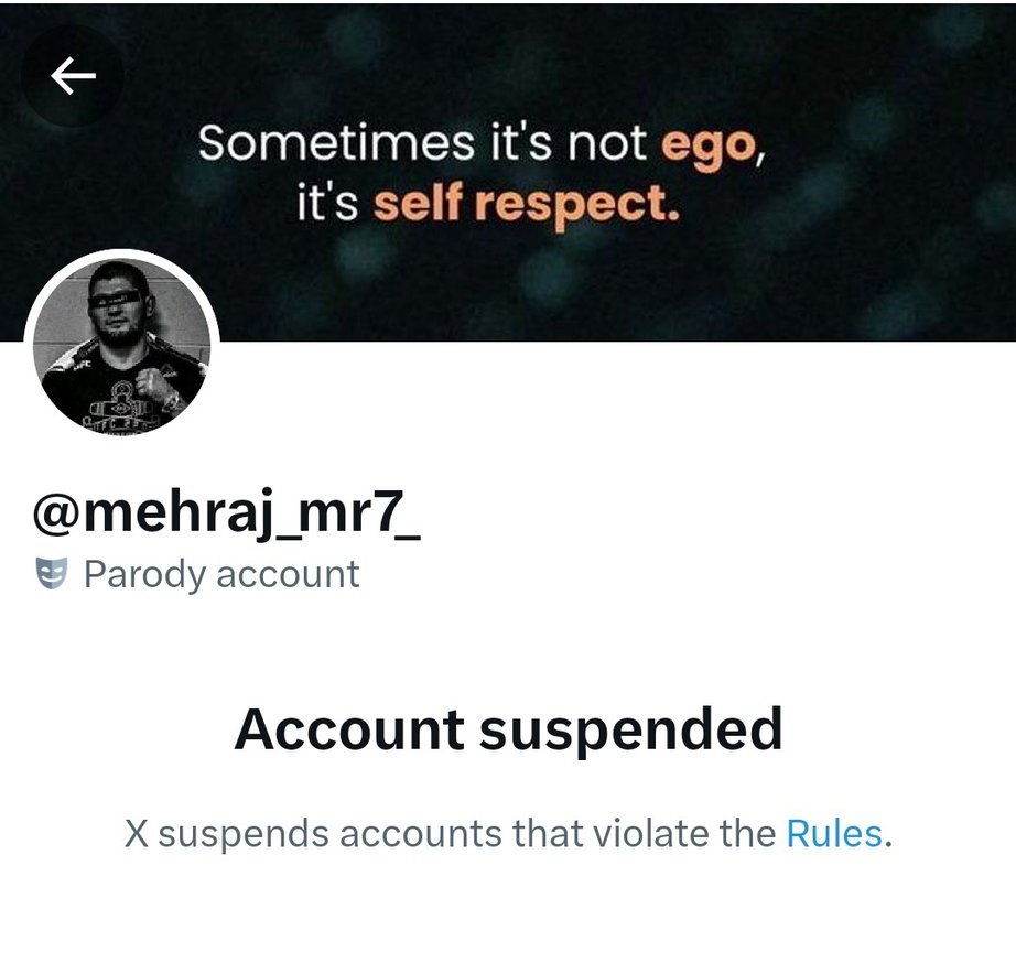 50__superooo's tweet photo. Update No 36 Saal maaa 
Account @mehraj_mr7_ @ZaidXDR

Suspended By @X

Dhat Teri budde limoter 

#MunawarFaruqui #VivianaDsena https://t.co/lWYBQhmzOg