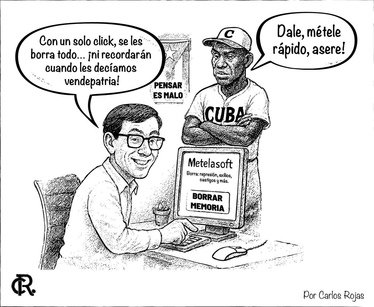 🧠 ⚾️¡La memoria selectiva!
En el Team Asere 🇨🇺, ya no hacen falta disculpas ni explicaciones...
Cómo por arte de magia, los peloteros olvidan todo: las ofensas, las degradaciones, el exilio, la falta de libertades, el hostigamiento…
Hasta cuando les decían “gusanos” o