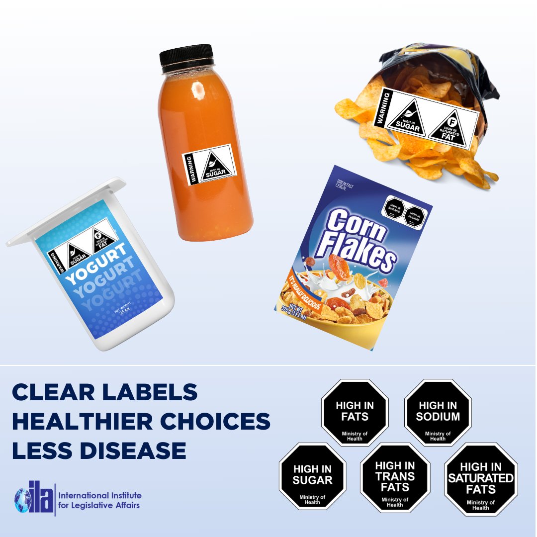 felix_asoha's tweet photo. @MOH_Kenya @HonAdenDuale @IILAinfo @WHO @KEBS_ke Let’s learn from countries that acted early.
Let’s protect our children from a lifetime of disease.
Let’s make healthy choices easier, clearer, and fair for all.
#FoodPolicyKe #KnowWhatYouEat #FrontOfPackLabels https://t.co/VDVaIinix0