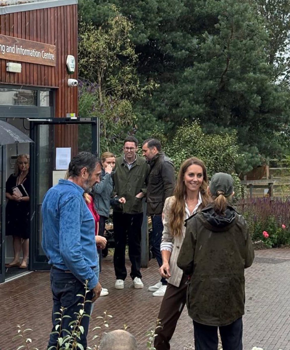Royal visitor in #Colchester. The Princess of Wales at the hospital. 

📷 Dina Medeubayeva