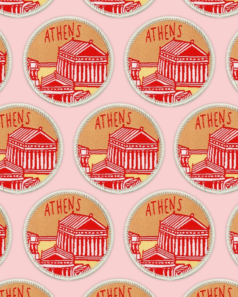 madebycooper's tweet image. Who here has visited Athens?! 🙋🏽

#CustomMade #Patches #CustomPatches