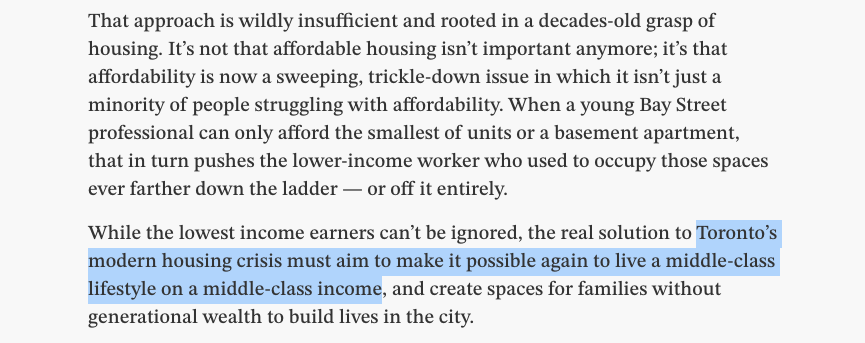 i'll say it again: the most important problem to solve is that working class people need to feel like working hard will build them a better life

that promise is broken when housing costs eat up so much of your income