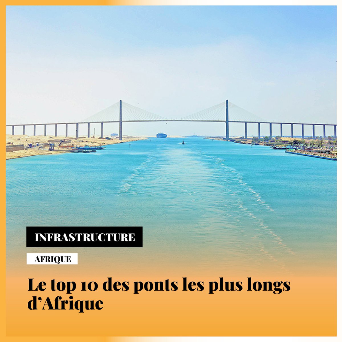 HOMEMag1er's tweet photo. Afrique : Le top 10 des ponts les plus longs du continent

Des structures emblématiques du Caire à Lagos, en passant par Maputo et le fleuve Zambèze, ces ponts sont bien plus que de simples voies de circulation.
https://t.co/urW3wNzBoH https://t.co/mB0qF7rwbU