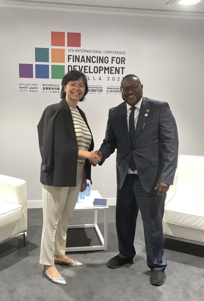 Ambassador Mariin Ratnik (@mariinratnik) on Twitter photo Meeting Zambia 🇿🇲 is like meeting a good friend.
Discussed future perspectives in digitalisation, economic cooperation, working together addressing world’s security challenges.
Thank you MFA hon. Mulambo Haimbe for good exchange
<a href="/MFAestonia/">Estonian MFA 🇪🇪 | 🌻 #StandWithUkraine</a> <a href="/ESTDEVestonia/">ESTDEV 🇪🇪 #StandWithUkraine</a> Meeting Zambia 🇿🇲 is like meeting a good friend.
Discussed future perspectives in digitalisation, economic cooperation, working together addressing world’s security challenges.
Thank you MFA hon. Mulambo Haimbe for good exchange
<a href="/MFAestonia/">Estonian MFA 🇪🇪 | 🌻 #StandWithUkraine</a> <a href="/ESTDEVestonia/">ESTDEV 🇪🇪 #StandWithUkraine</a>
