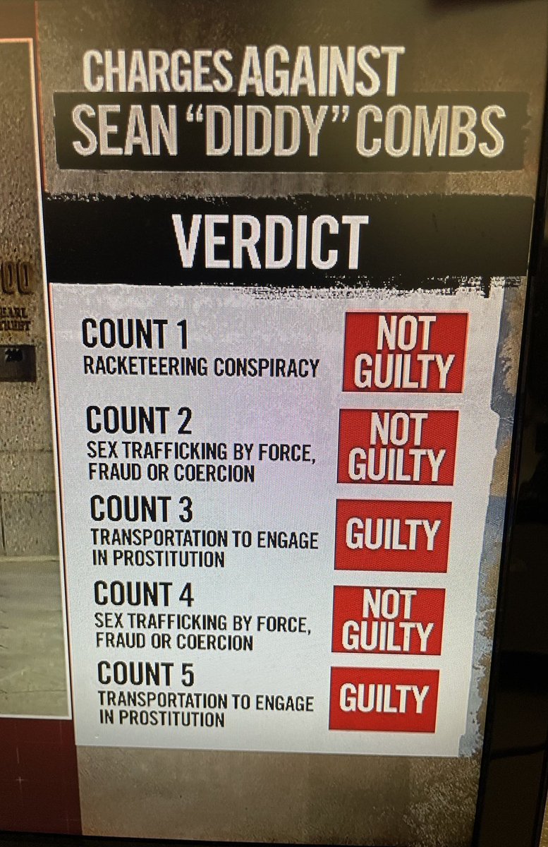 I knew this was going to be the verdict