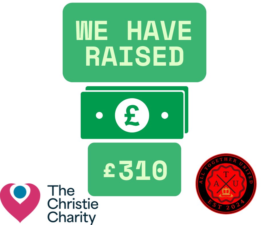 All Together United FC (@atu_fc) on Twitter photo It Has Been A While So We Can Only Apologise....
Someone Decided To Go On Holiday The Day After Our Event - Phil ππ
However We Can Now Announce Our Final Total Raised For <a href="/TheChristie/">The Christie Charity</a>
Drum Roll
π₯
π₯
Β£310 ππ©·
Thankyou To Everyone Who Donated And Joined Us On The Day! ππ©· It Has Been A While So We Can Only Apologise....
Someone Decided To Go On Holiday The Day After Our Event - Phil ππ
However We Can Now Announce Our Final Total Raised For <a href="/TheChristie/">The Christie Charity</a>
Drum Roll
π₯
π₯
Β£310 ππ©·
Thankyou To Everyone Who Donated And Joined Us On The Day! ππ©·
