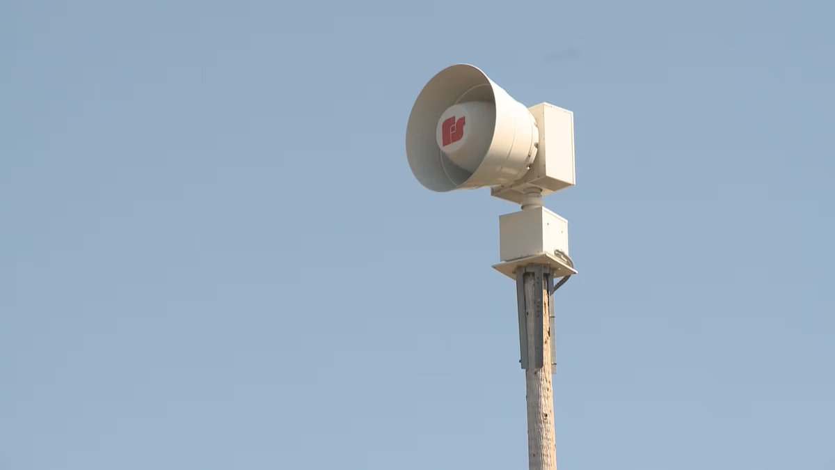 The first of the month siren test is ongoing! 

Remember, these sirens are meant for those outside. If you are inside or in a car, you may not hear them. Have multiple ways to be alerted should severe weather move into your area.