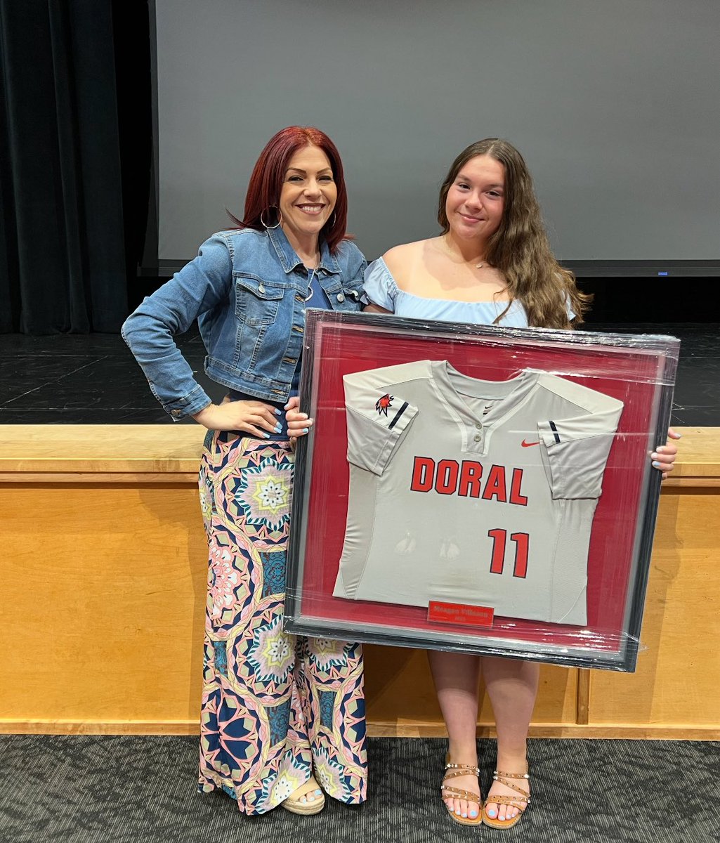 Meagan Villazon (@villazonmeagan) on Twitter photo The first #11 Jersey I wore at Doral was retired the night of our softball banquet. Blessed to be able to share this emotional moment with my mom, teammates, family and friends. Thank you coach <a href="/Viruet_Willie04/">Willie Viruet</a> It’s great to be a Firebird. <a href="/FIUSoftball/">FIU Softball</a> <a href="/CoachBee9/">Mike Larabee</a> <a href="/MikeMeyersFIU/">Mike Meyers</a> The first #11 Jersey I wore at Doral was retired the night of our softball banquet. Blessed to be able to share this emotional moment with my mom, teammates, family and friends. Thank you coach <a href="/Viruet_Willie04/">Willie Viruet</a> It’s great to be a Firebird. <a href="/FIUSoftball/">FIU Softball</a> <a href="/CoachBee9/">Mike Larabee</a> <a href="/MikeMeyersFIU/">Mike Meyers</a>