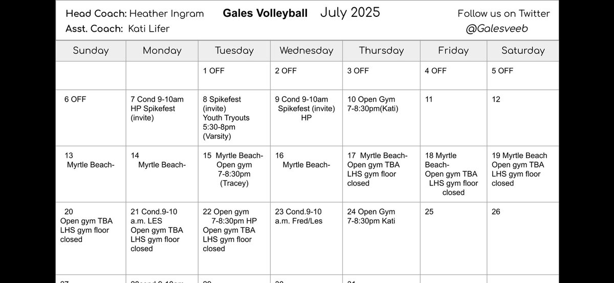July 🌪️🏐❤️