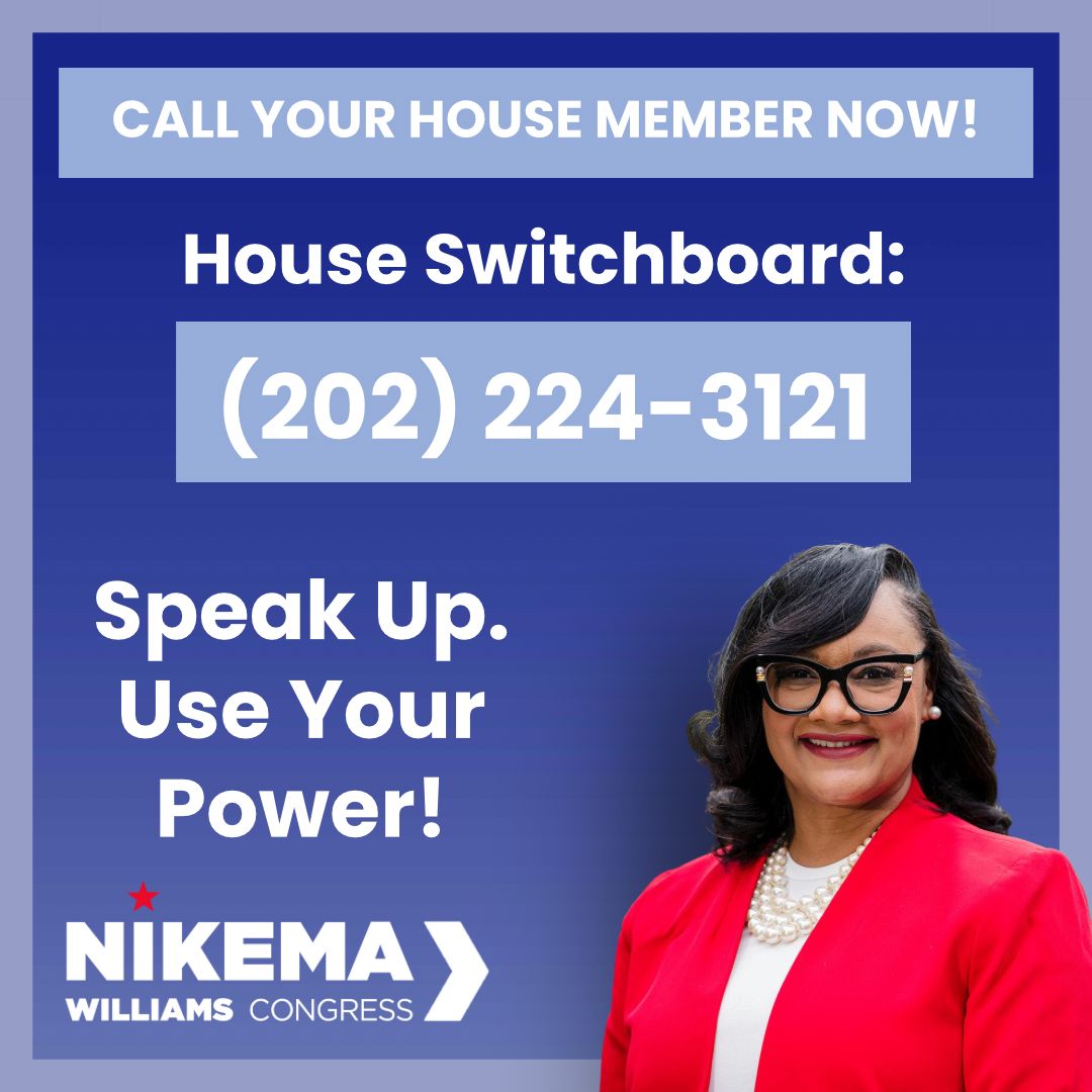 I've been talking to Republicans all week and they don't like this bill either. Keep the pressure up and hold their feet to the fire!