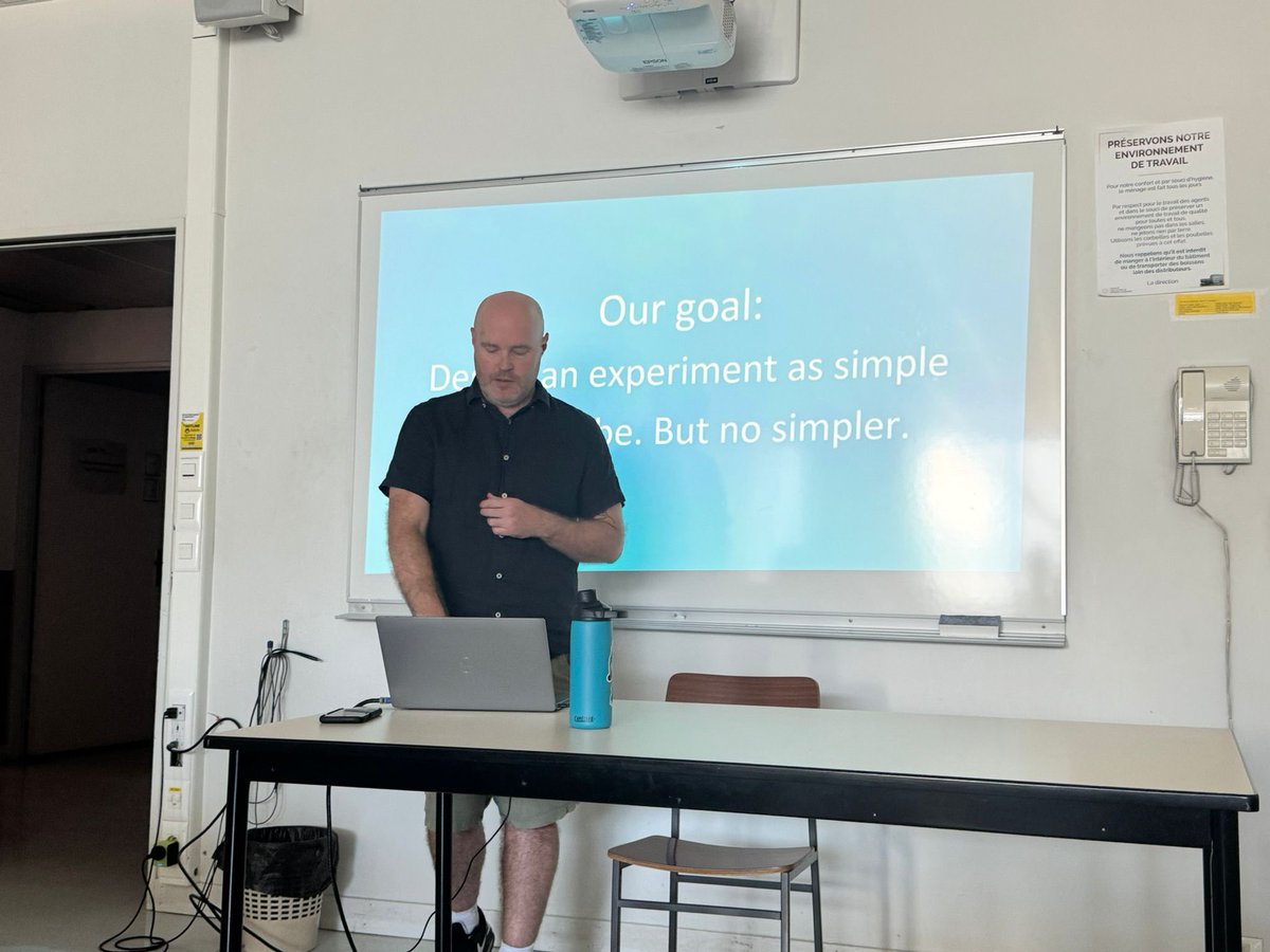 chrisecornwall's tweet image. Check out our recent MEDDLE workshop on experimental design at #ITRS Brest France. Great workshop participants and workshop!