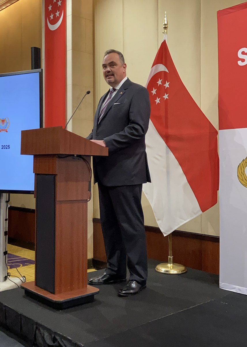 UnderSecT's tweet image. Honored to provide remarks on the occasion of Singapore Armed Forces day, July 1. The United States stands ready to work with any country that is willing to step up and preserve the global and regional peace that we all hold dear. Singapore is a proud and long-standing partner…