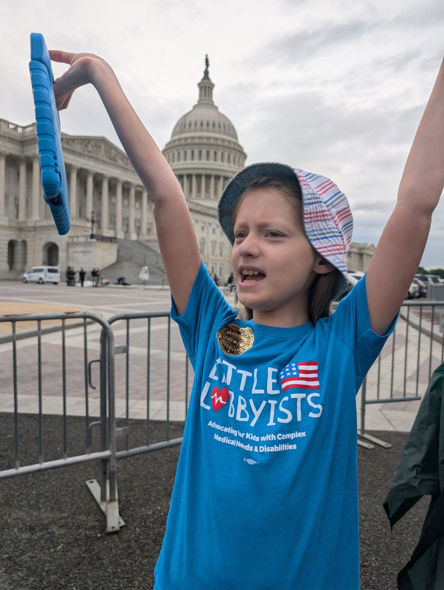 We are BAAAAACK!!!

We are in DC today to make sure that House members know exactly who will be directly impacted by this bill: medically complex disabled kids who rely on Medicaid.

We are asking everyone to contact their House reps to #VoteNo to #ProtectMedicaid.  202-224-3121