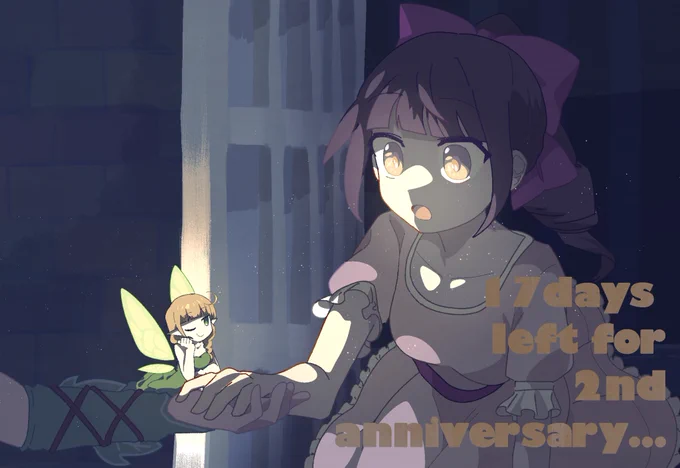 #ユメステ2周年カウントダウン 2周年まであと17日!