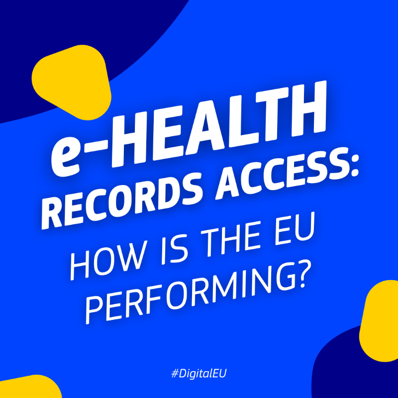 DigitalEU's tweet photo. π― By 2030, 100% of EU citizens are expected to have access to their electronic health records.
π According to the e-Health report, in 2024, EU Member States have reached an average of 83% β up 4 percentage points from 2023!
Check out the report β¬
#DigitalDecadeEU #eHealthEU