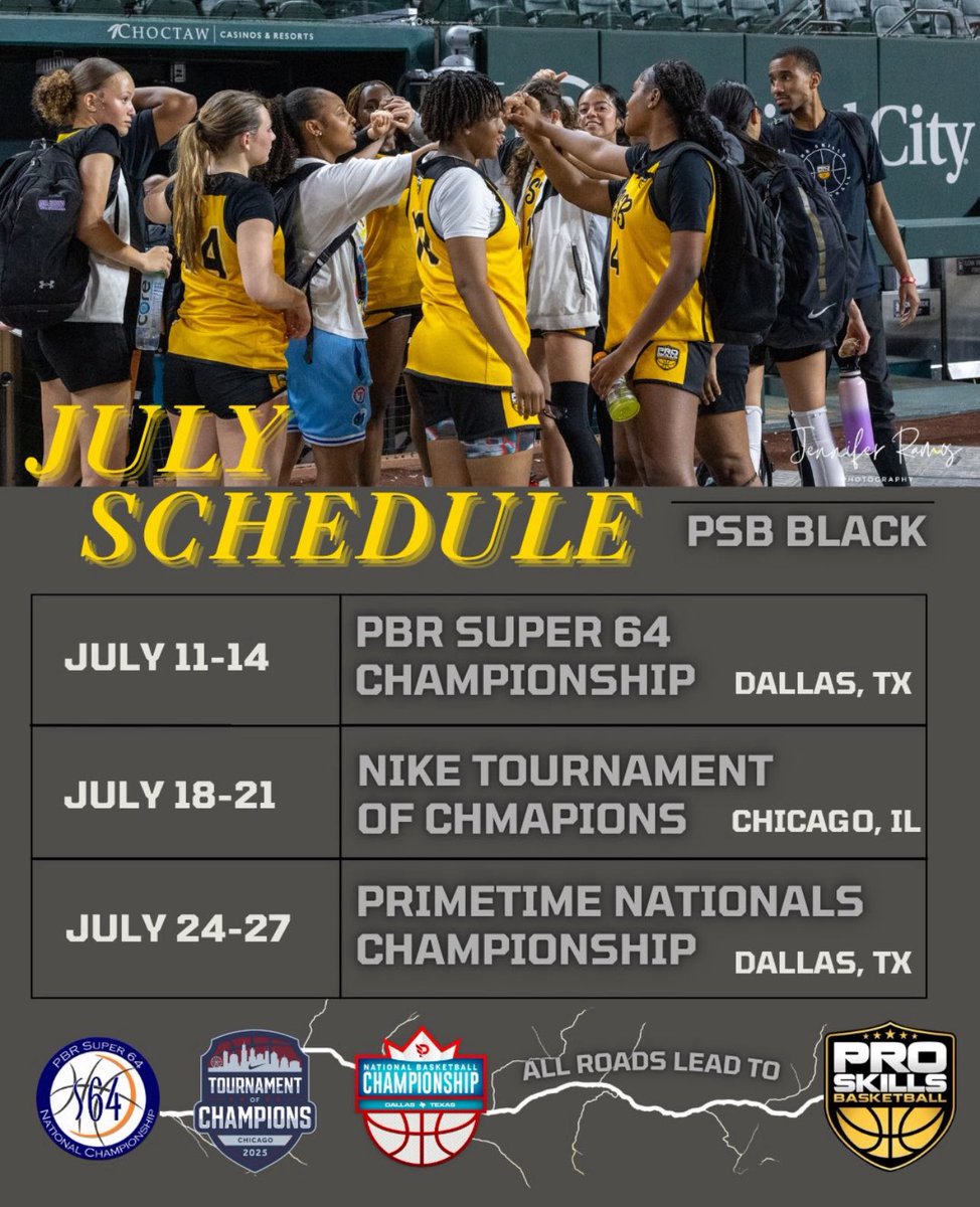 July schedule!