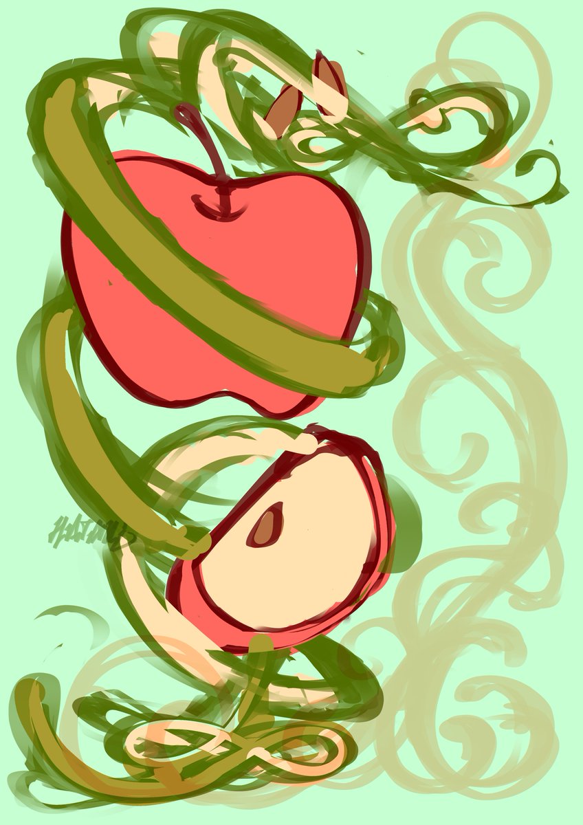 jijiu_29's tweet photo. peeled apple; finalised concept 🍎#WIP https://t.co/ulHULUkxHw