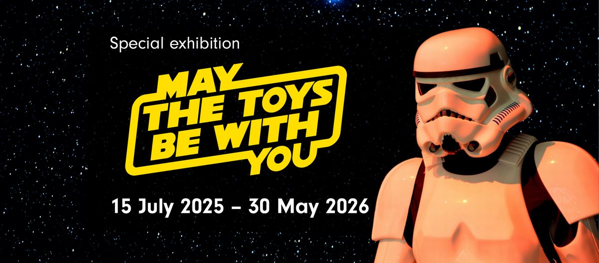 📽️ May The Toys Be With You special exhibition at Lynn Museum opens in one week! 🎞️

Showcasing a premier collection of vintage Star Wars toys and original cinema posters (1977-1985).

🗓️ Opening 15 July 2025. Book your visit: tinyurl.com/2p9dkh62