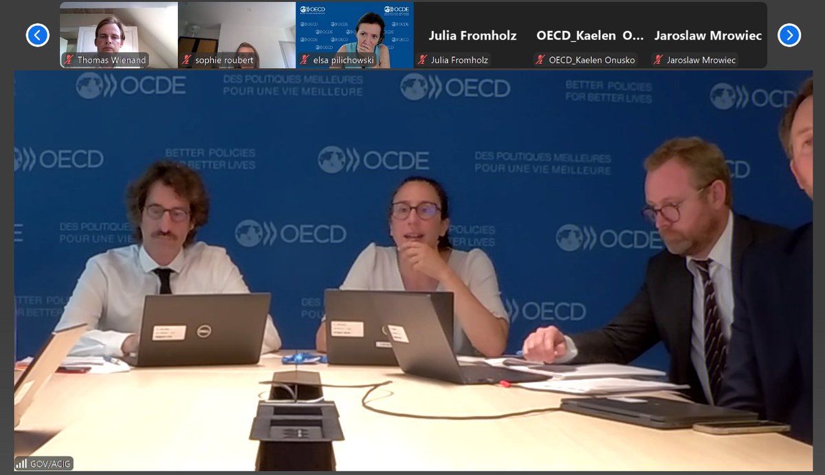 MisionColOCDE's tweet image. Agradecemos a @mindefensa por acompañarnos en el segundo taller de @OECD sobre la construcción de resiliencia para responder a la delincuencia organizada. Se reafirma la importancia de buscar respuestas conjuntas para responder de forma conjunta a los retos que enfrentamos.