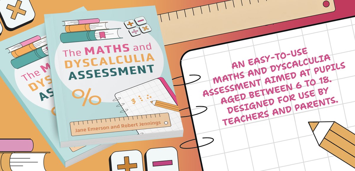 JKPBooks's tweet image. An easy‑to‑use maths and dyscalculia assessment aimed at ages 6–18. Designed for teachers, TAs, SENCOs &amp;amp; parents. Pre‑order today - bit.ly/4nutSUd

#Dyscalculia #MathsAssessment #InclusiveEducation #SEND #SENCo #SEN #Maths #Numeracy #Teaching #Education