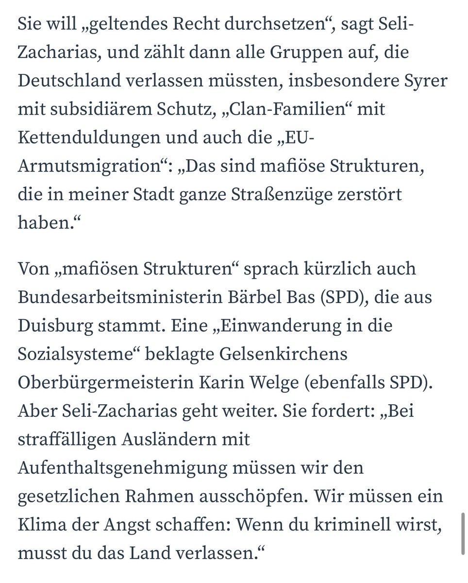 Enxhi Seli-Zacharias (@enxhiseli) on Twitter photo Ich halte den Begriff „Remigration“ für richtig und wichtig. Hier erkläre ich mitunter warum. Danke an <a href="/hoshiyama/">Jan Sternberg</a> für das Gespräch!
Kriminelle dürfen nicht länger belohnt werden, Einwanderung in Sozialsysteme beendet werden, geltendes Recht und Ausweisungen vollziehen! Ich halte den Begriff „Remigration“ für richtig und wichtig. Hier erkläre ich mitunter warum. Danke an <a href="/hoshiyama/">Jan Sternberg</a> für das Gespräch!
Kriminelle dürfen nicht länger belohnt werden, Einwanderung in Sozialsysteme beendet werden, geltendes Recht und Ausweisungen vollziehen!