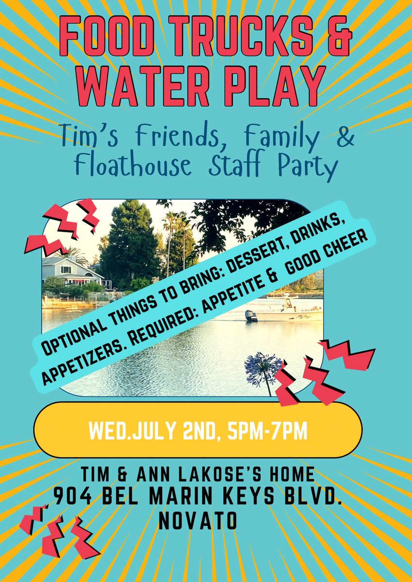 Swing, swim or paddle by -