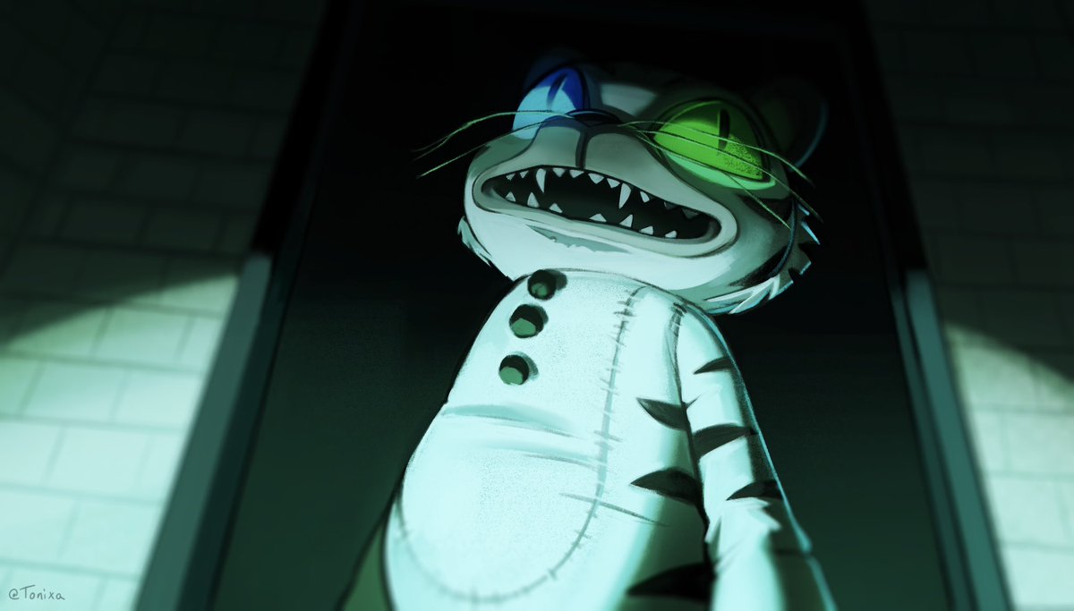 Tonixa1's tweet image. #FNAF #SecretoftheMimic #fnaffanart