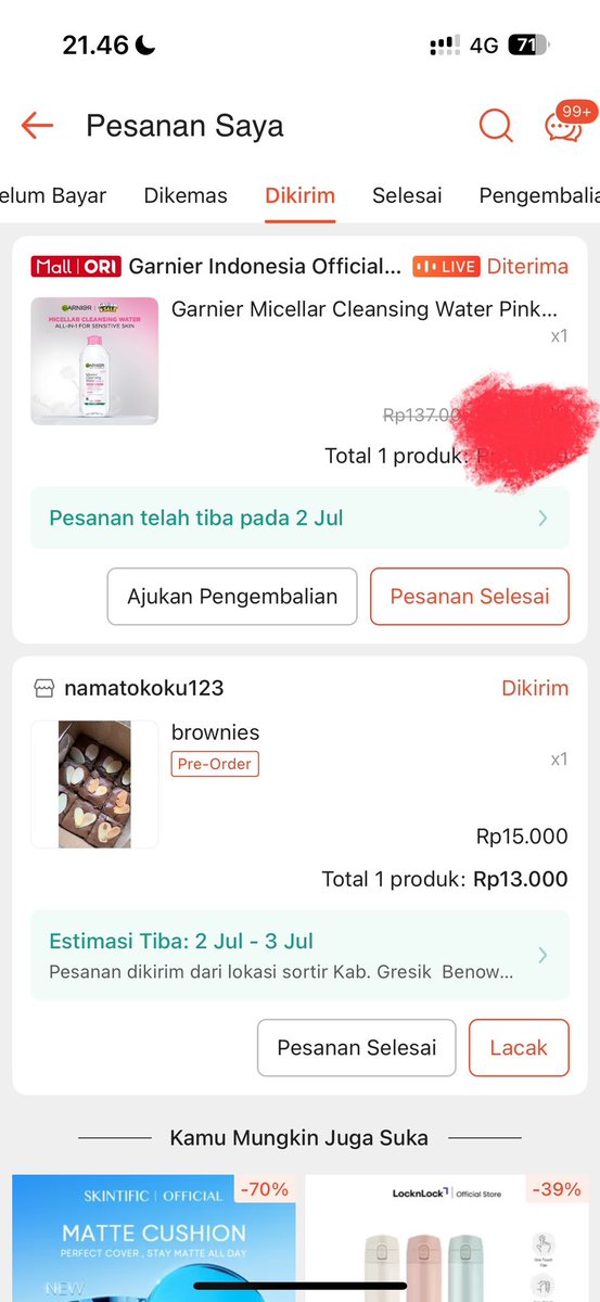 a_firdausyi's tweet photo. oriiiiiii yachh, baru bgt sampe hari ini😘😘🤭🤭 https://t.co/dT4XJD7PWw