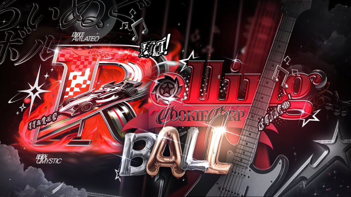 "R🌟LLING BALL // cookiecorp." gd thumbnail commission