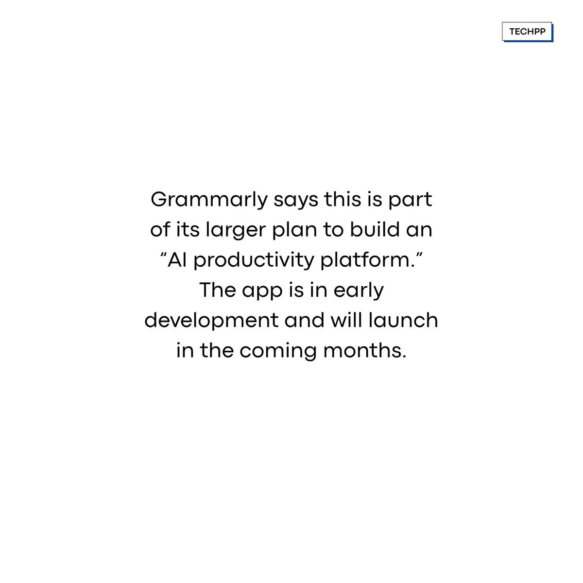 techpp's tweet image. Grammarly is building its own AI email app

#Grammarly #Superhuman #EmailApp #AIProductivity