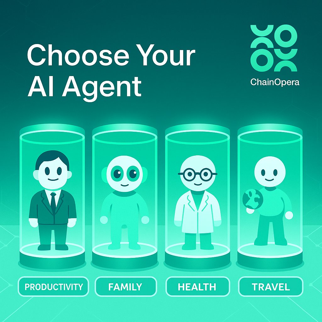 New to AI agents? Start with <a href="/ChainOpera_AI/">ChainOpera AI</a>

It's a layer 1 blockchain for secure, scalable AI apps. Right now you can explore top AI models and join the live testnet and points program.