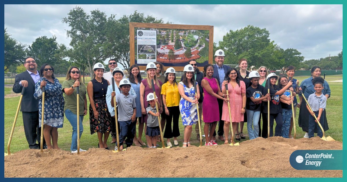 Significant enhancements are underway at Burnett Bayland Park in #Houston’s #Gulfton neighborhood - one of the most densely populated and culturally diverse areas of the city. Thanks in part to a grant from the CenterPoint Energy Foundation to #Precinct4Forward, the park –  vital