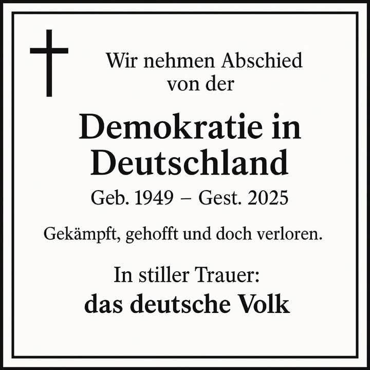 elfenglocke's tweet photo. @bundeskanzler 1. Der schlimmste Kanzler seid bestehen der Bundesrepublik Deutschland. 2. Ein Kanzler der 2. Wahl 3. Nicht mein/unser Kanzler. 4. Schuldenkanzler. 5. Kriegstreiber. 6 Ein Kanzler der Lügen. 7. Zurücktreten sofort! https://t.co/5PEIfIWOBc