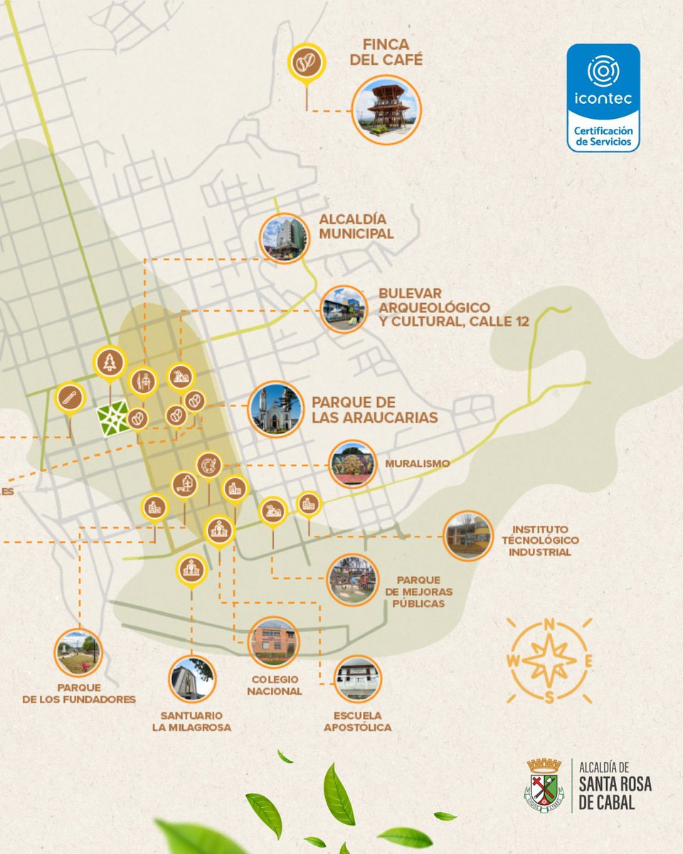 🌿Santa Rosa de Cabal ya tiene su Área Certificada como Destino Turístico Sostenible. ¡Conócela! 

Nuestro Paraíso Natural se visita, se disfruta y se cuida! #SantaRosaSostenible