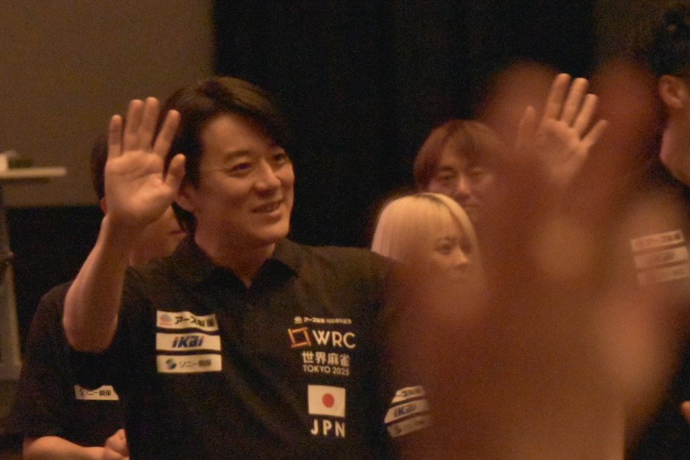 manhattandropxx's tweet image. パブリックビューイング行ってきました！

風林火山の内川さん
亜樹監督との絡みが楽しかった☺️

#世界麻雀
#内川幸太郎