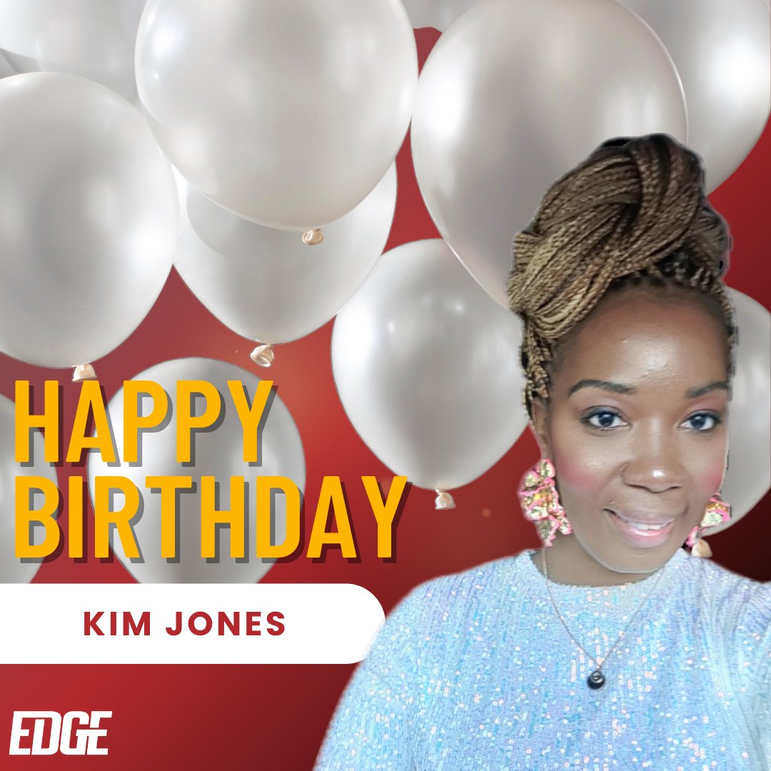 Happy birthday to EDGE's Senior Finance Specialist, Kim Jones!  
We hope that the coming year brings you remarkable achievements and deep satisfaction in all that you pursue. Enjoy every moment! 🎉🎂