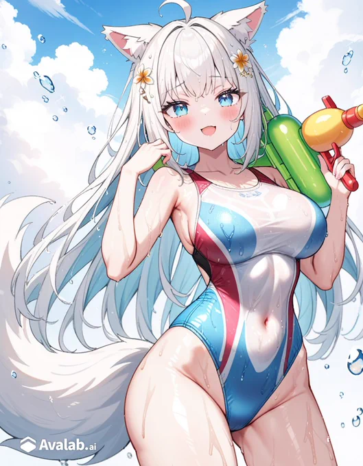 おはわふなのぉ) 朝からあちちだねー こんな時はやっぱり 海デートしたいなぁ 君と一緒に水遊びして いっぱい汗かいて 最後はぎゅーってしながら一緒に ぷかぷか浮かぶのです 誰もいなかったら… ちゅーしちゃおうね 夜も近くでお泊まりしちゃおっか えへへ
