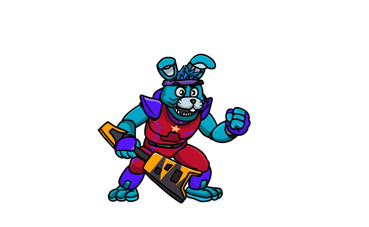 FreddyFights's tweet image. With characters being built as symbols in Adobe Animate I'm doing everything I can to try to make alternate skins easy to create and implement into the game!
Once Bonnie is wrapped up I'll be testing it by implementing a "Glamrock Bonnie" skin for the character!