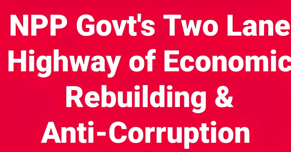 Mano Ganesan (@manoganesan) on Twitter photo By appointing HarshanaS from parliament to treasury & ShaniA to the CID, #NPP has violated its own apolitical code of conduct.
Yet nation is tolerating <a href="/anuradisanayake/">Anura Kumara Dissanayake</a> anticipating real-time achievements in the two-lane highway of
economic rebuilding and anti-corruption.
But By appointing HarshanaS from parliament to treasury & ShaniA to the CID, #NPP has violated its own apolitical code of conduct.
Yet nation is tolerating <a href="/anuradisanayake/">Anura Kumara Dissanayake</a> anticipating real-time achievements in the two-lane highway of
economic rebuilding and anti-corruption.
But