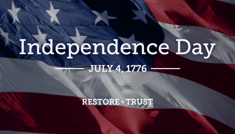 🇺🇸Happy Independence Day! This July 4th, let’s recommit to the principles that made America strong, including: limited government, individual liberty, and personal responsibility. #FourthOfJuly #RestoreTrust