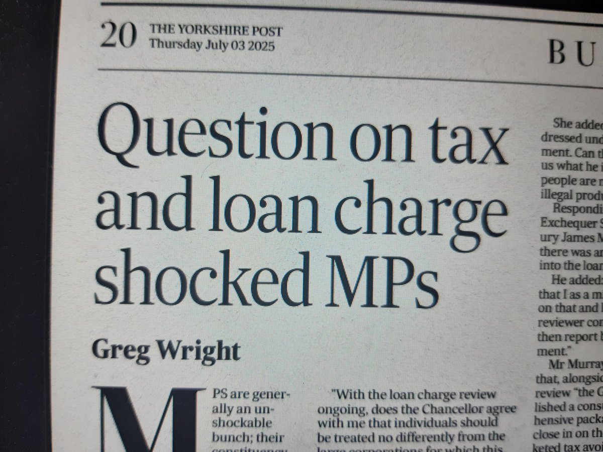 Putting finishing touches to tomorrow's <a href="/yorkshirepost/">The Yorkshire Post</a>. #loancharge #LoanChargeSuicides. Please do support our campaigning journalism and #buyapaper or subscribe today.