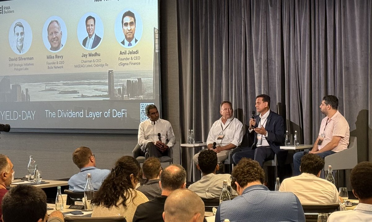 Missed Yield.day? Catch the panel replays here. 

rwa.builders/media#yield-day ↓