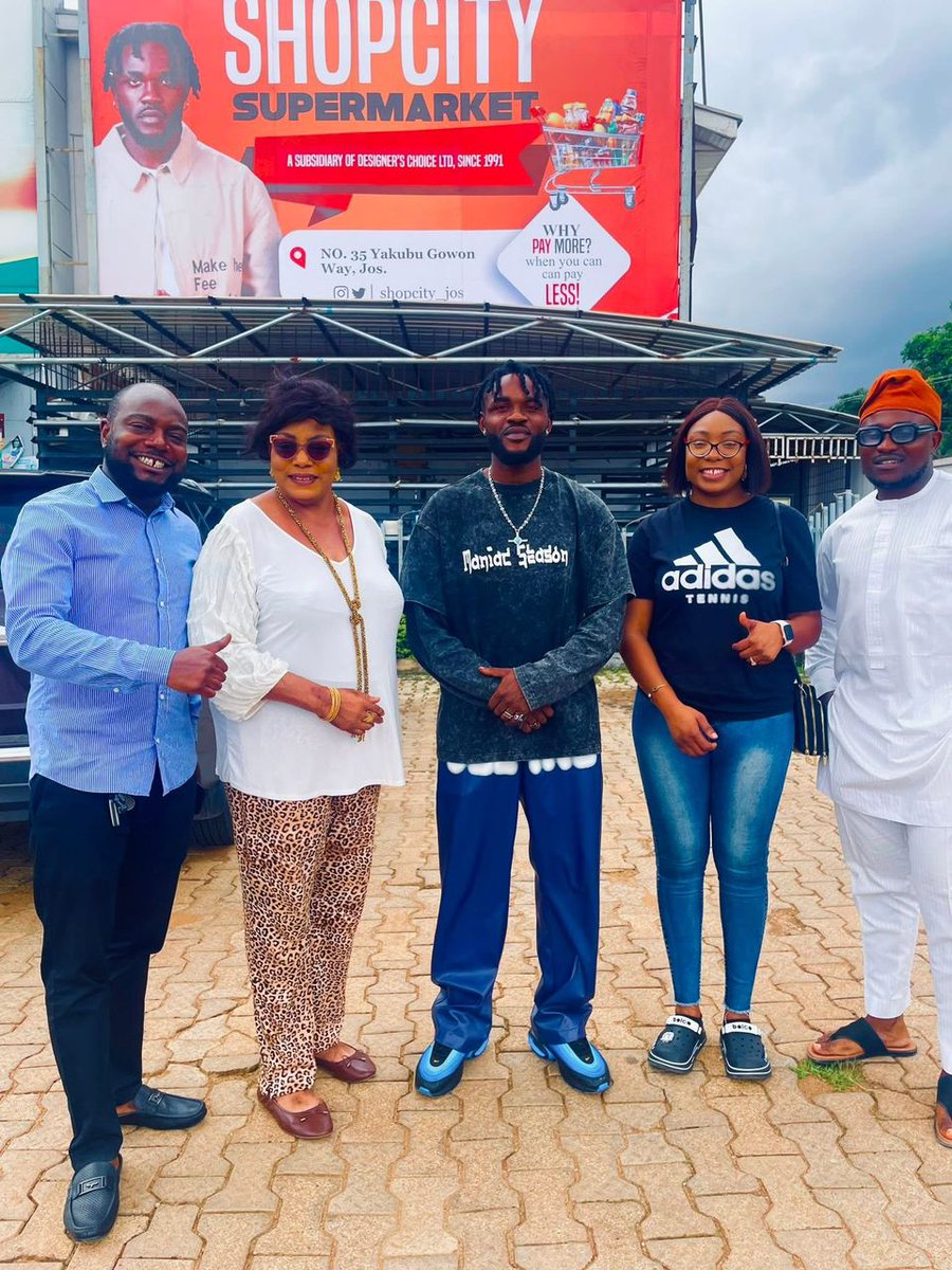 With The Management Of <a href="/ShopCity_JOS/">ShopCity Supermarket 🛒</a> To Get The Cheque 💰 
Shout-Out To All My "Killys" For Pushing My Music To A Level Where Plateau Based Brands Are Now Opting For The Option Of Partnering With Home Based Acts, Congratulations To My Manager <a href="/Sikaboy12/">Sika</a> Great Work!