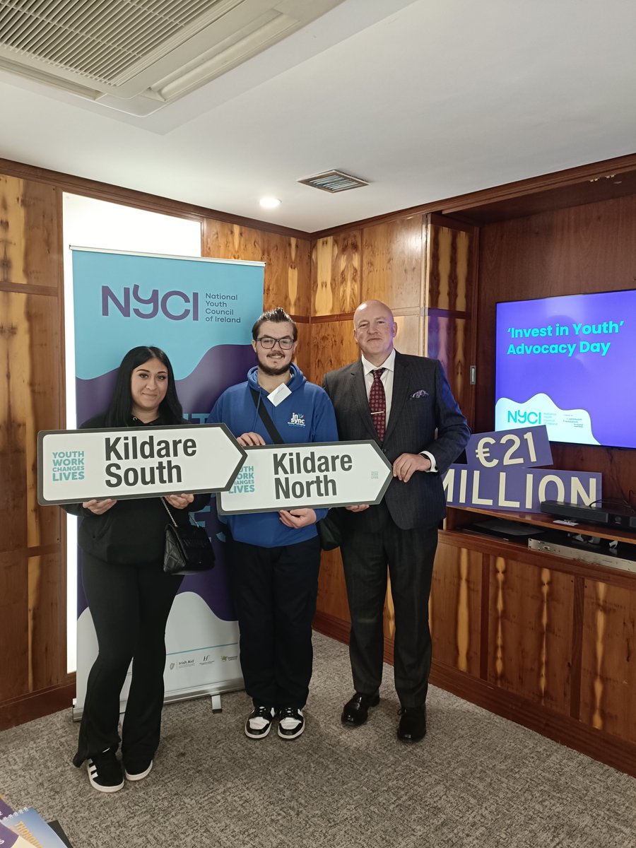 NYCI (@nycinews) on Twitter photo Great to see <a href="/carthy_aubrey/">Senator Aubrey McCarthy</a> at today’s #InvestInYouthWork event! 🎉 Young people from Kildare shared how crucial youth work funding is for our community. Let’s ensure #Budget2026 reflects this need! 🤝 #YouthWorkChangesLives Great to see <a href="/carthy_aubrey/">Senator Aubrey McCarthy</a> at today’s #InvestInYouthWork event! 🎉 Young people from Kildare shared how crucial youth work funding is for our community. Let’s ensure #Budget2026 reflects this need! 🤝 #YouthWorkChangesLives